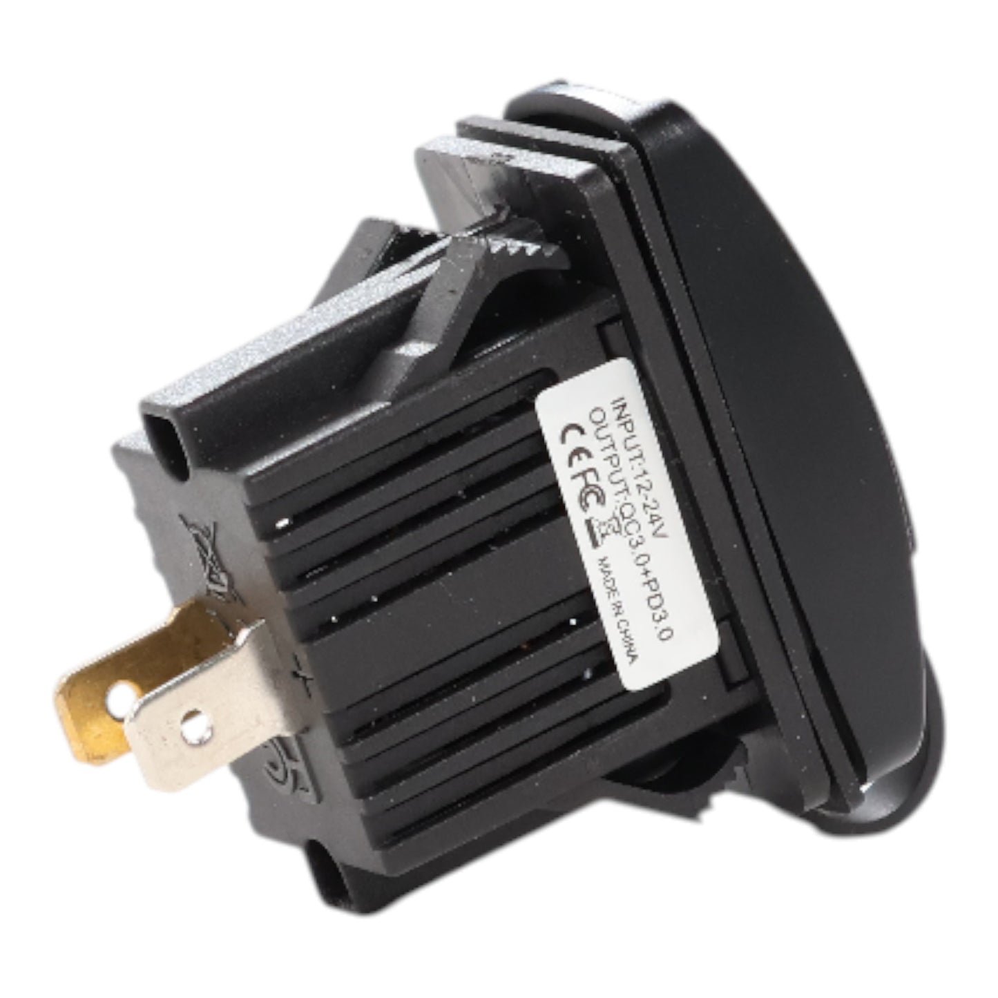 compact rocker size usb c charger for van conversions