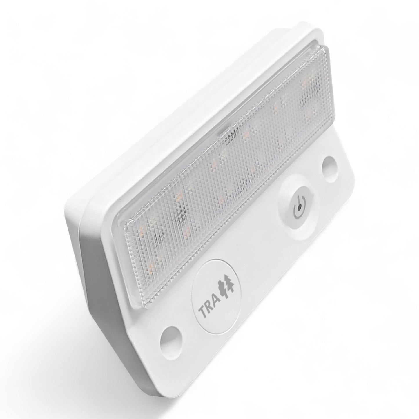 Dual LED Amber/White 12v Awning Light - White