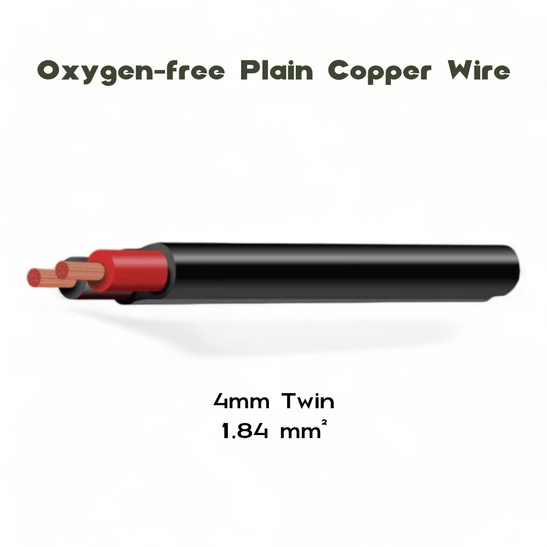 Twin Sheath Cable - 4mm Auto Size (1.84mm²) 29Amp - V90 PVC Insulated
