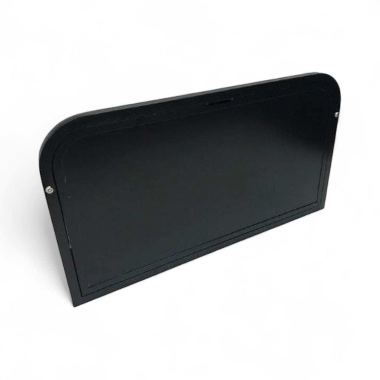 folded black hinge table