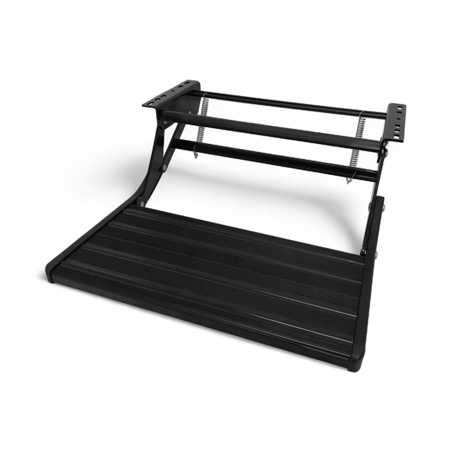 folding mechanism step for door and rv van
