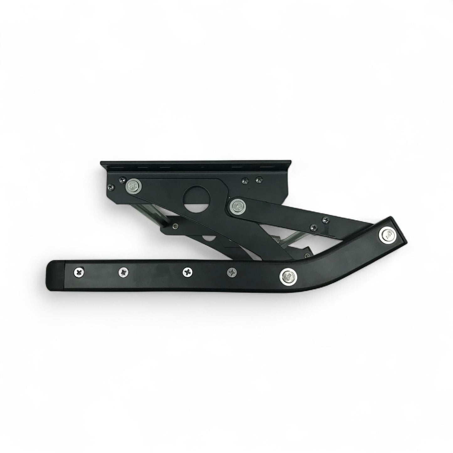 Black single led step side hinge