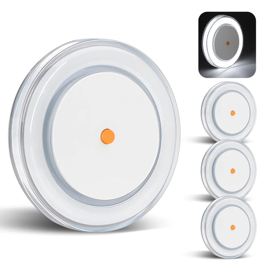 Low Profile Disc Light Dimmable (4 Pack) Cool White