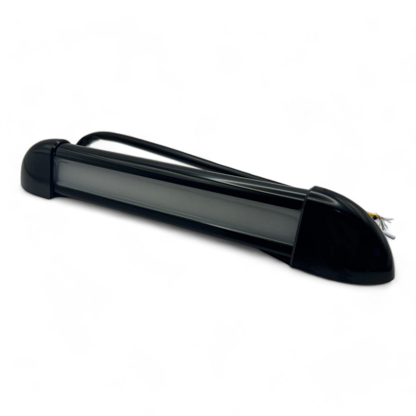 12V Exterior LED Light in Sleek Black 26cm