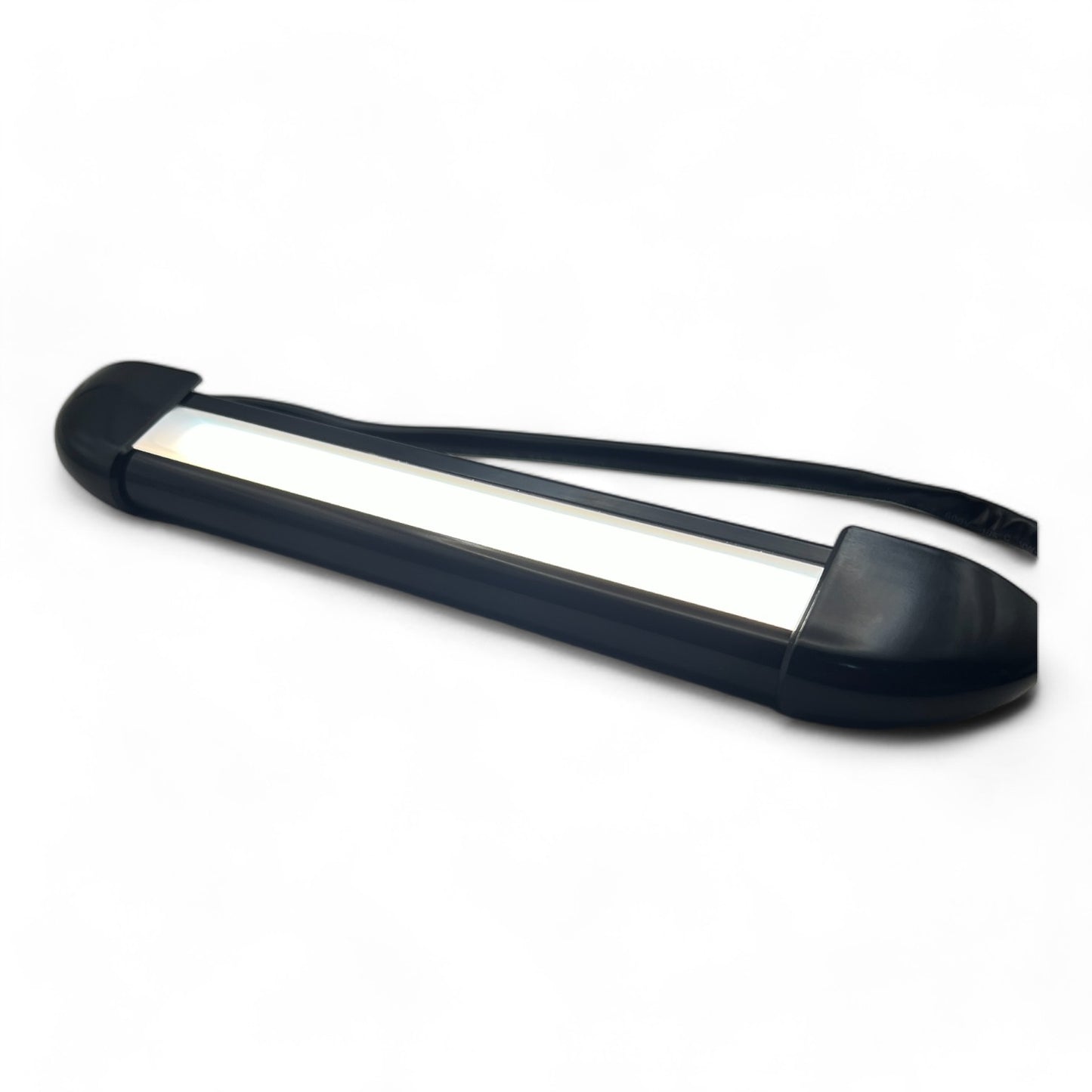 12V Exterior LED Light in Sleek Black 26cm