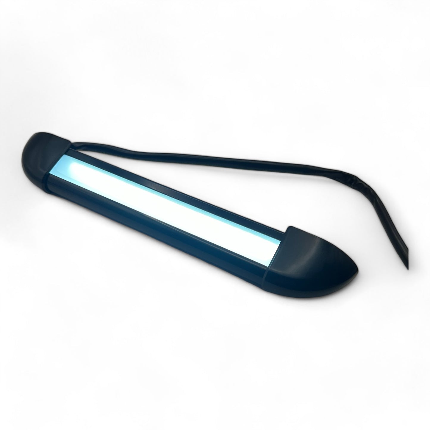 12V Exterior LED Light in Sleek Black 26cm