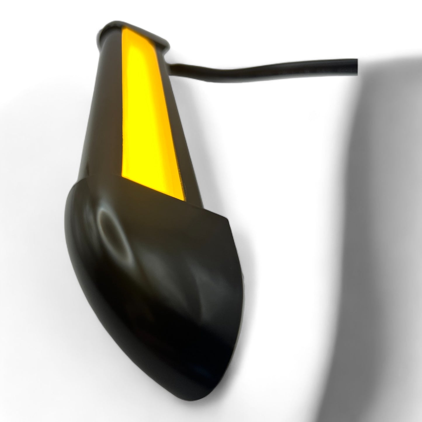 12V Exterior LED Light in Sleek Black 26cm