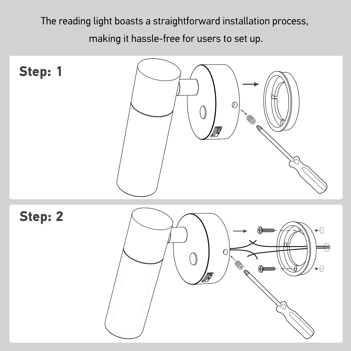 12/24v Chrome Reading Lamp