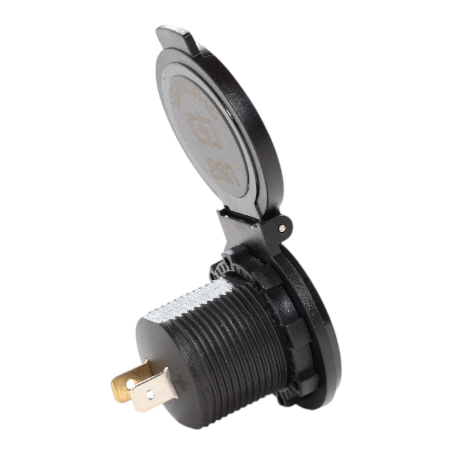 Spring USB-A + USBC Charger Socket 12-24v