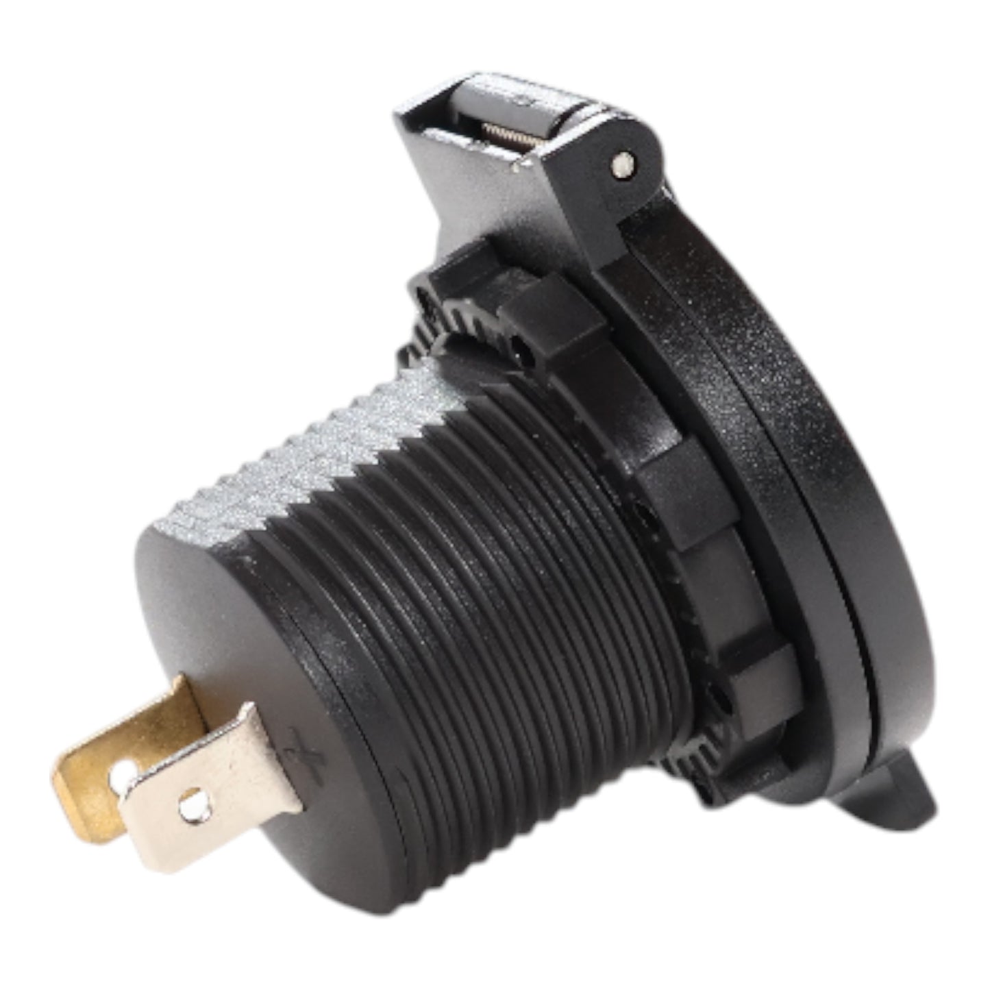 Spring USB-A + USBC Charger Socket 12-24v