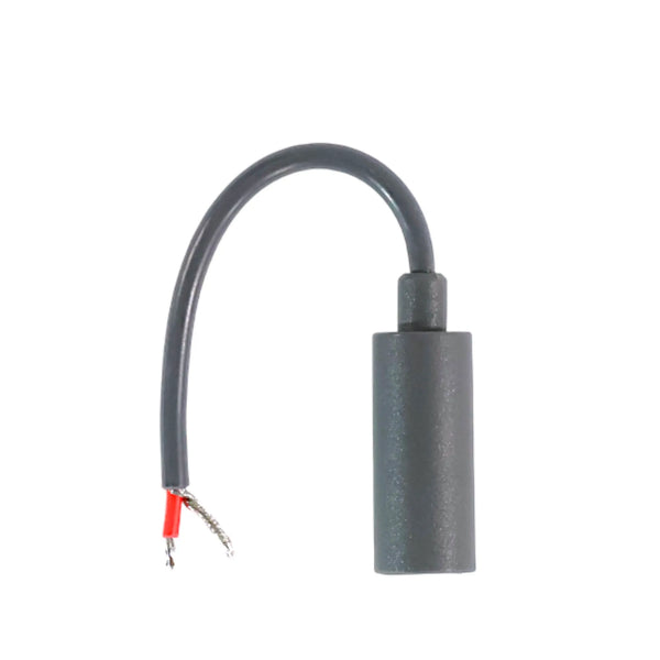 Starlink Mini female to bare wire connector cable on workbench