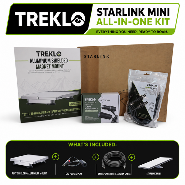 Treklo Starlink Mini Shielded All-in-One Kit (Starlink Included)