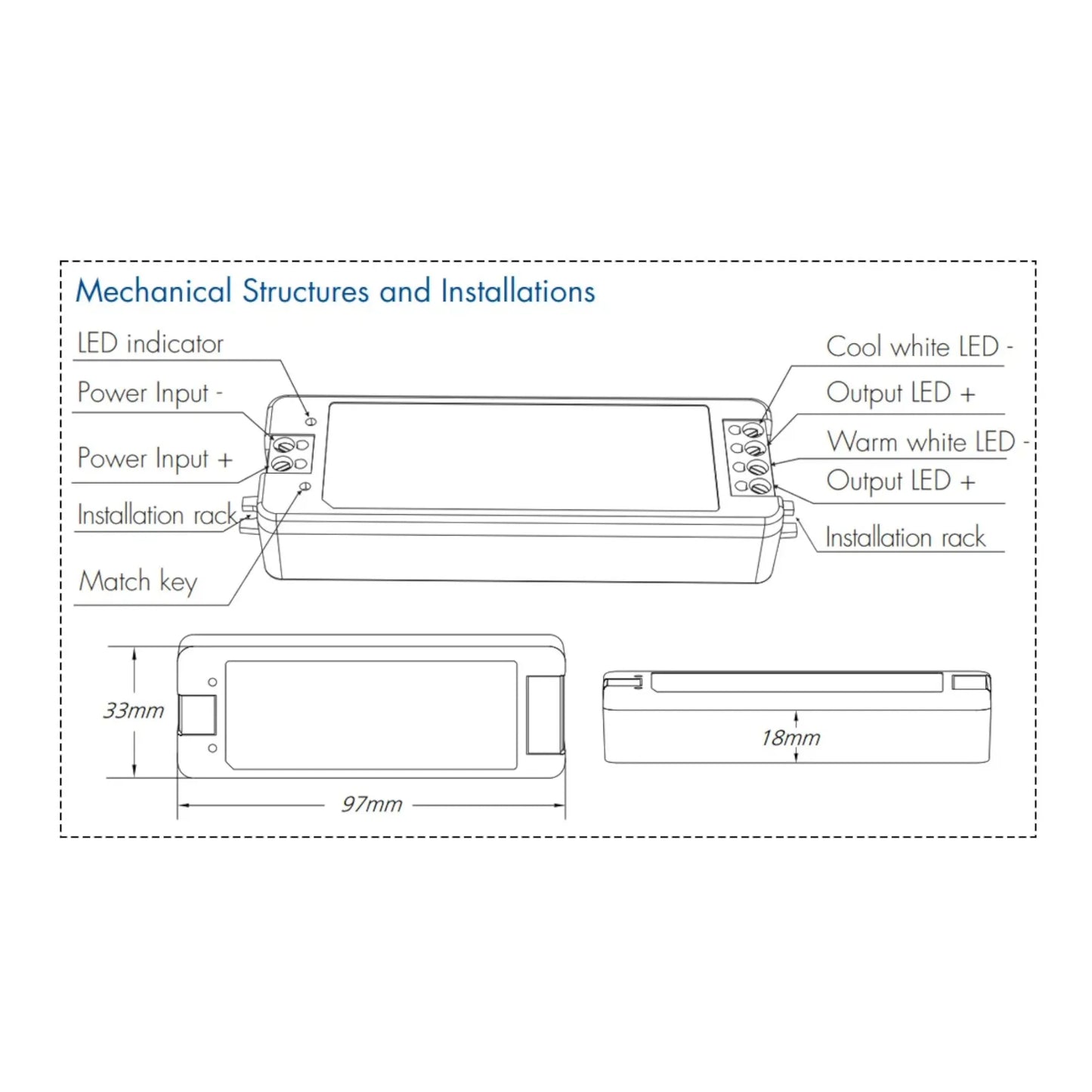 V2 + R12 dimmer and remote combo ready for setup