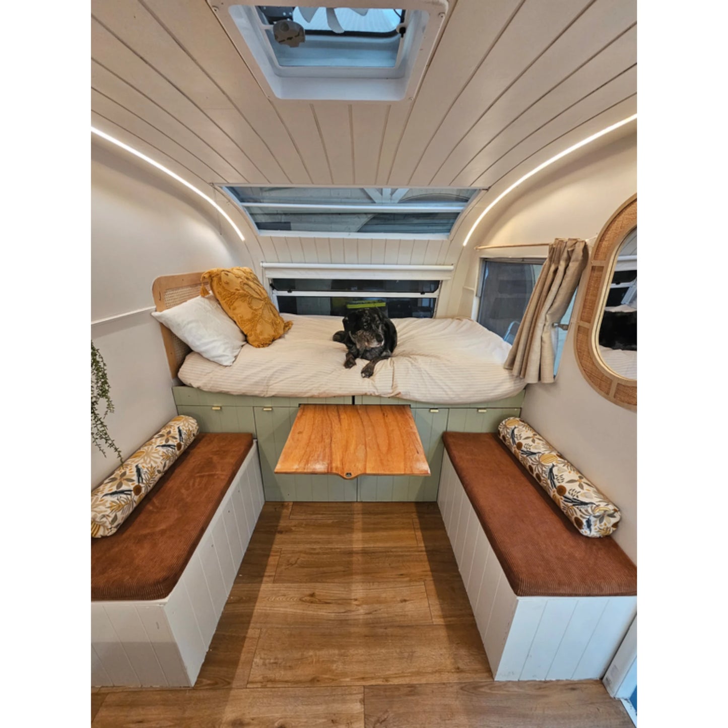 Caravan brass cabinet locking latch ROKR design for interior panels