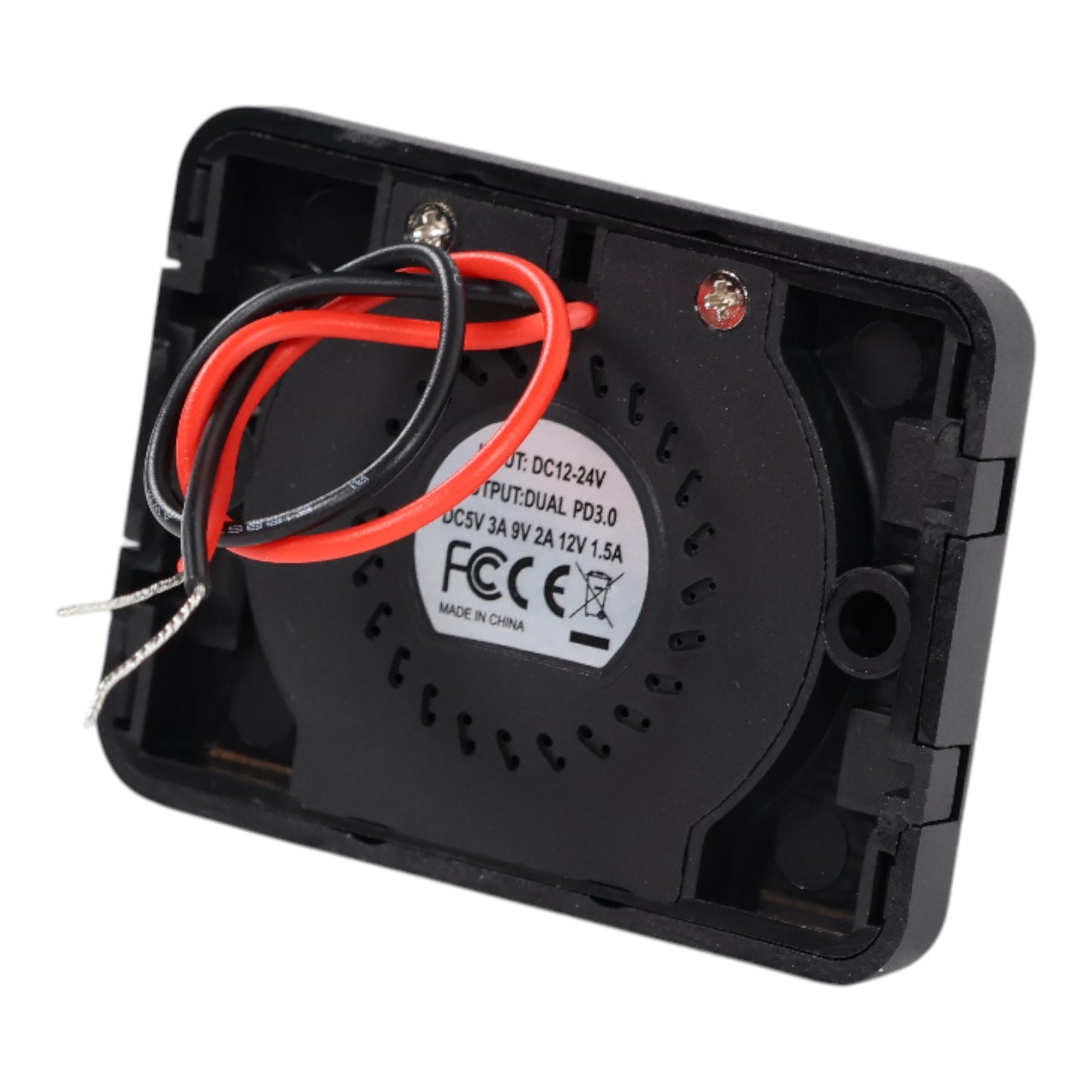 surface mount dual usb c power outlet for rv setups