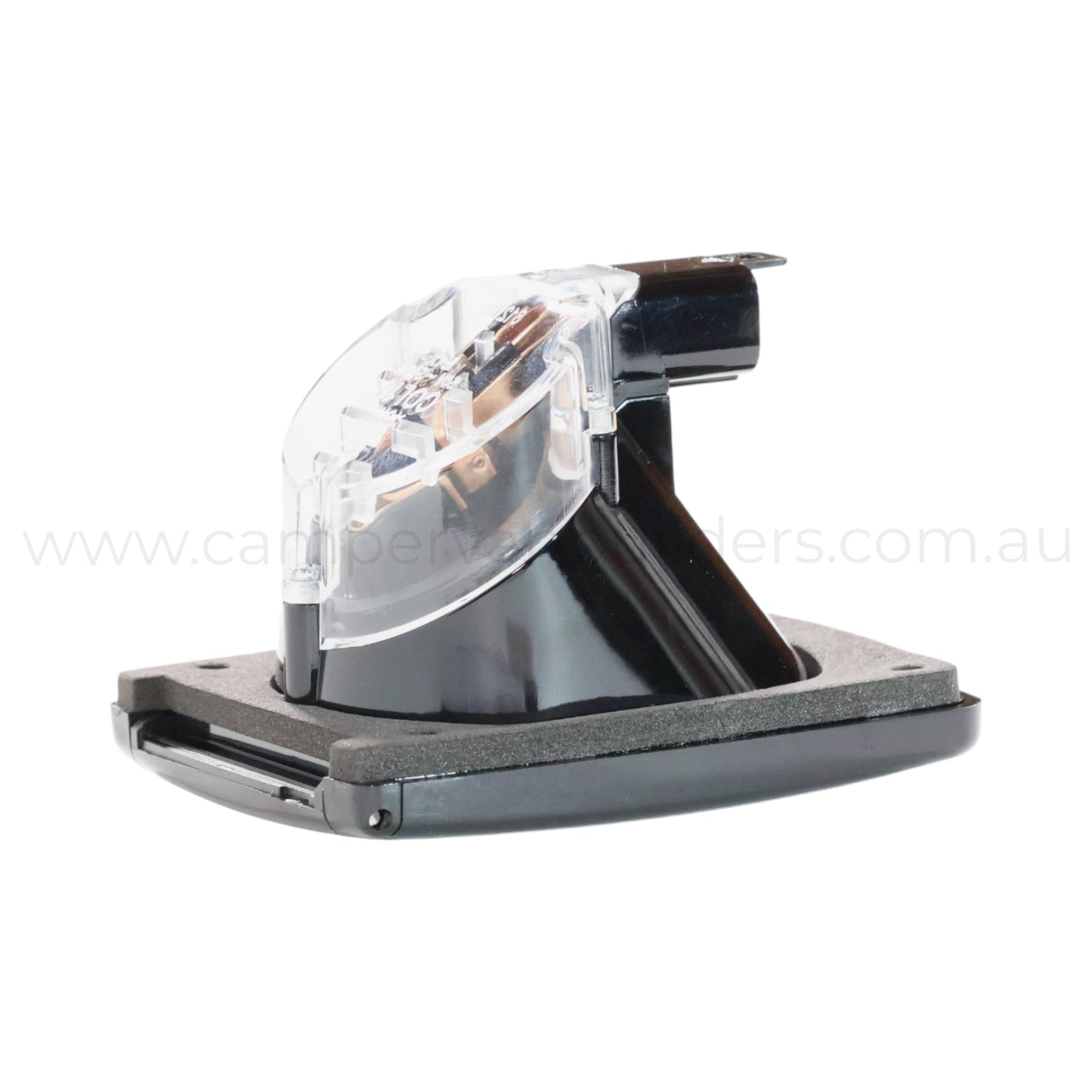 rv black 10a 240v mains outlet for touring and campground power setups