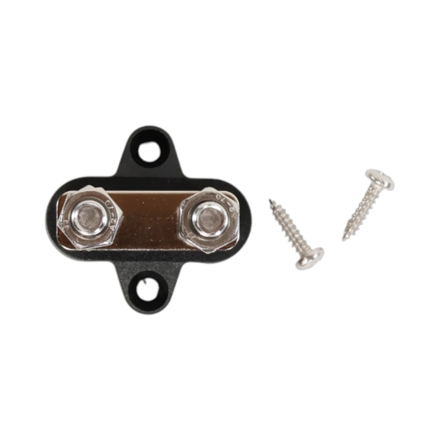 rv twin 2x m8 post busbar for positive or negative terminals