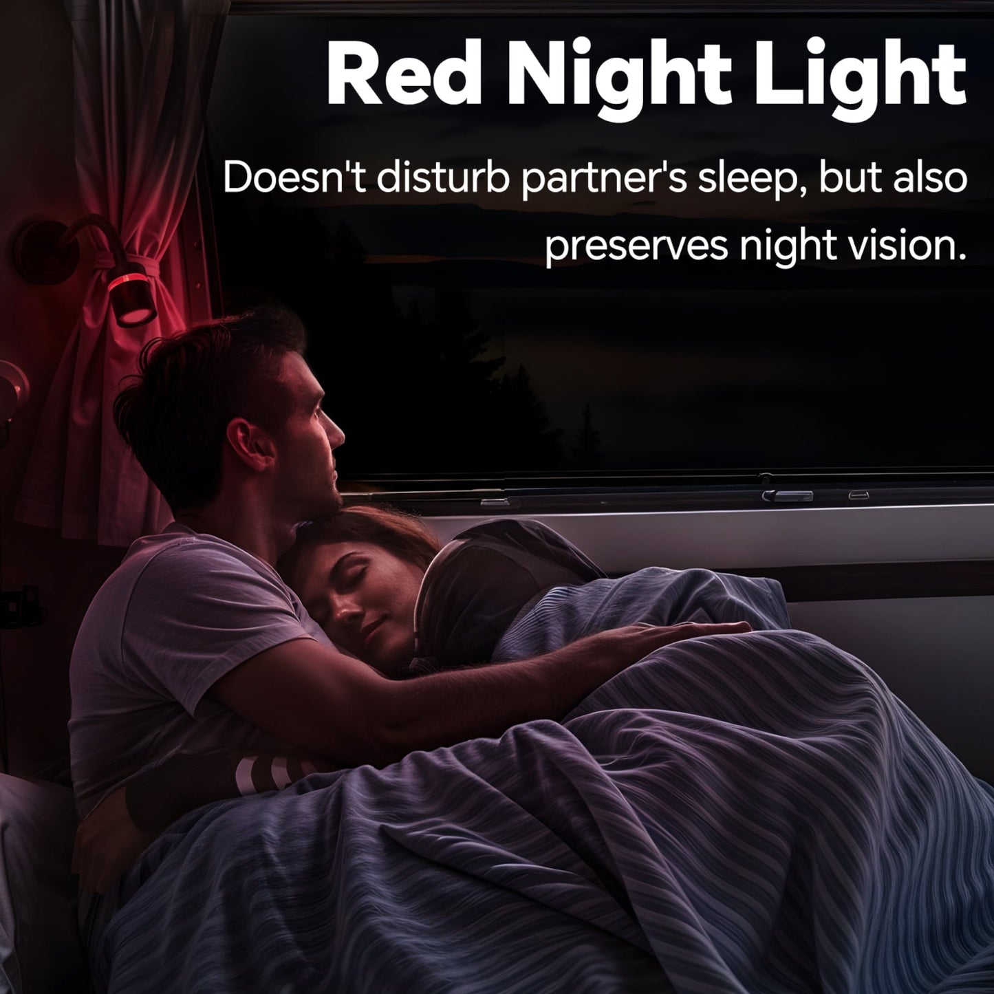 led reading light with dimming control black finish