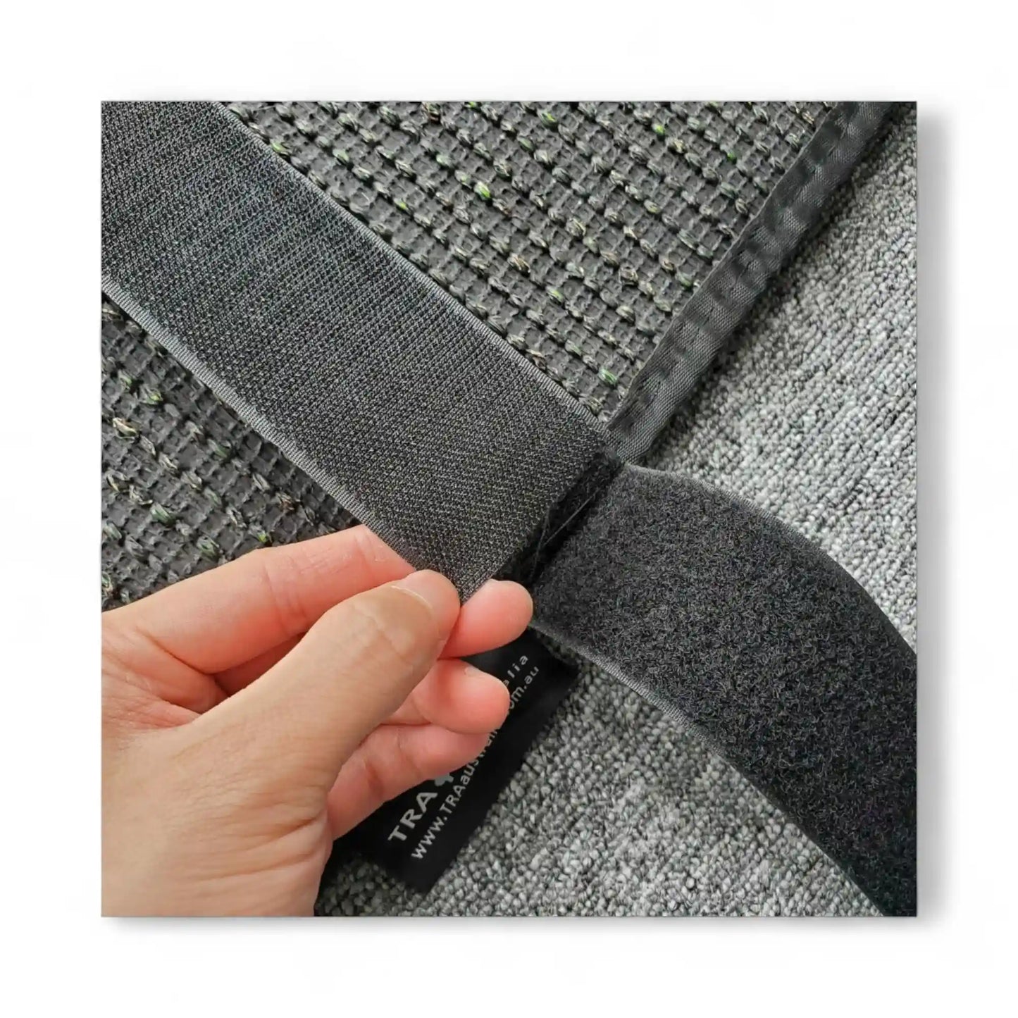 rv grey artificial grass step mat for entry steps
