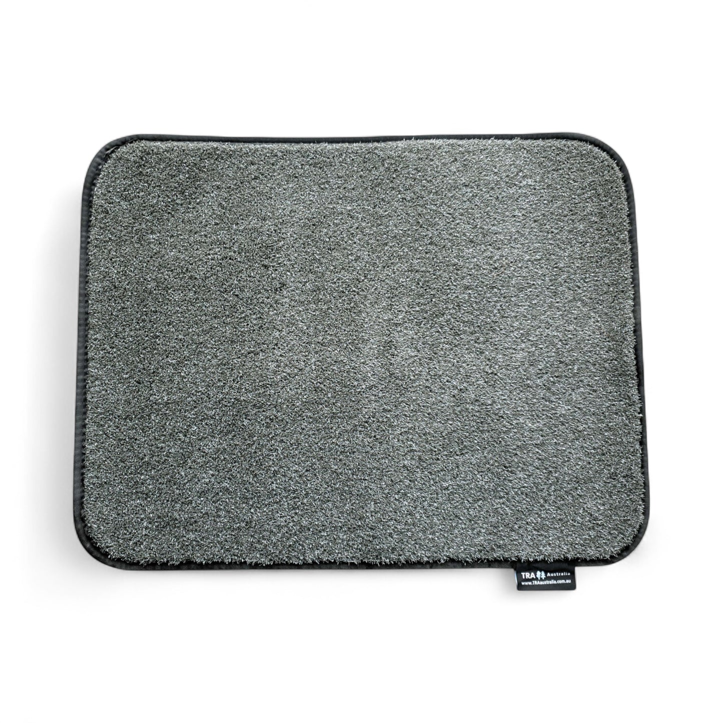 grey faux grass mat large 90x60 for caravan or rv use