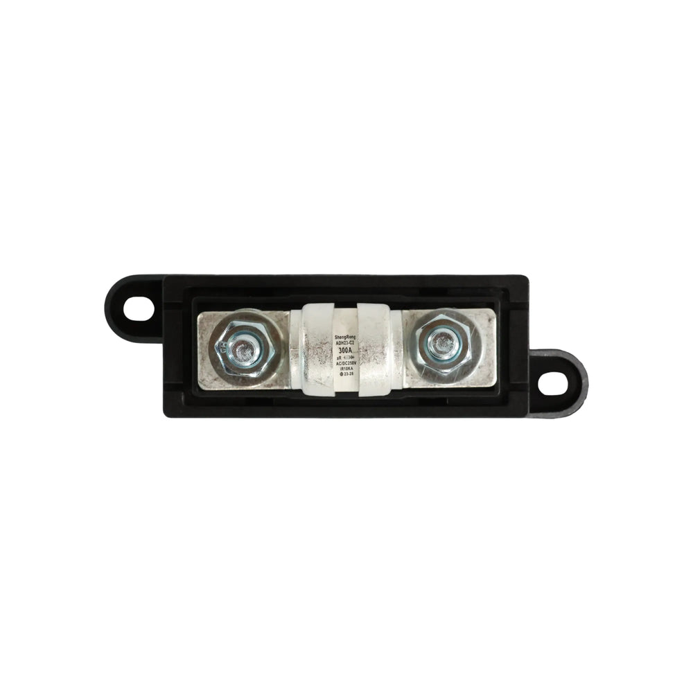 Caravan electrical safety using a 300A MEGA ceramic fuse and matching fuse holder