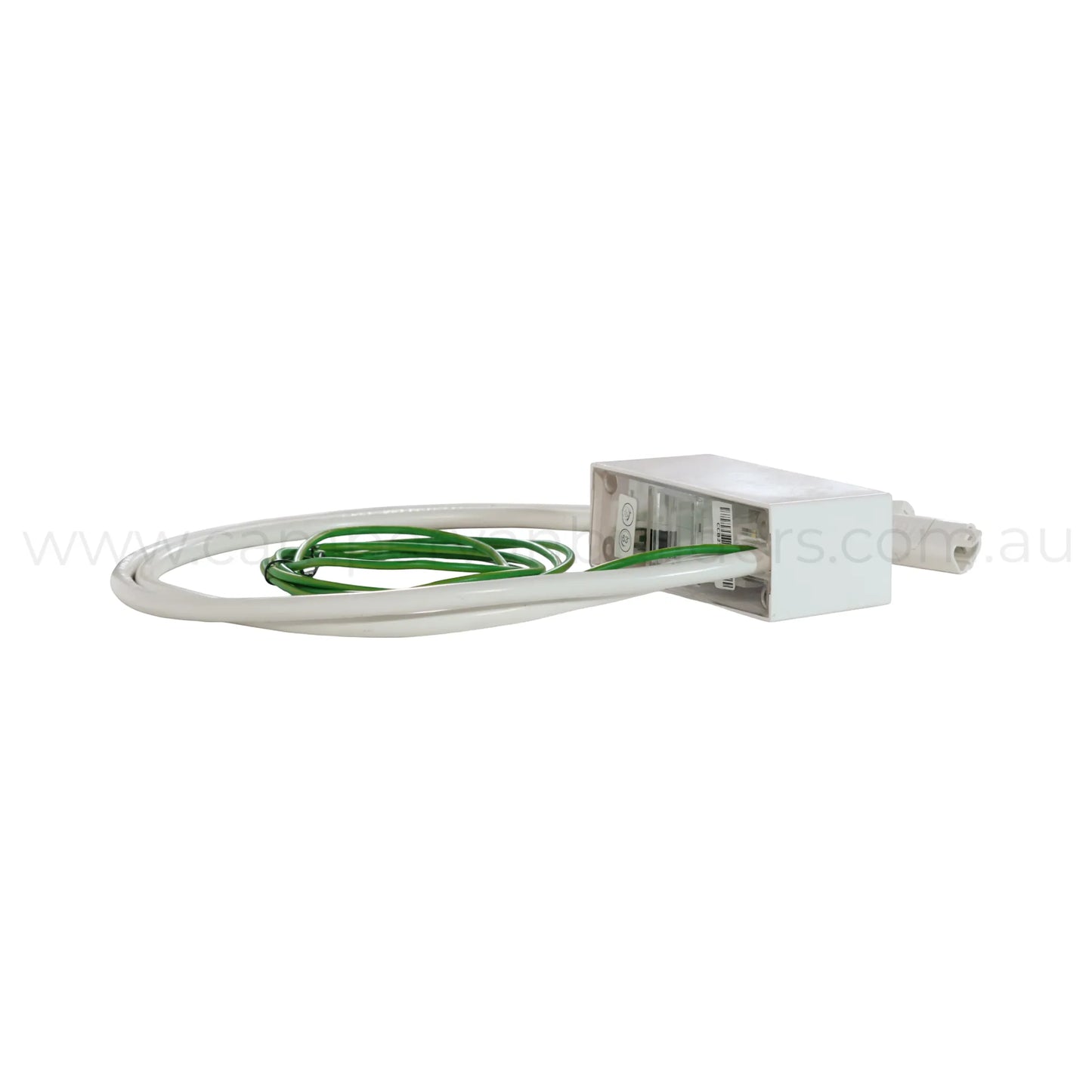 campervan rcbo safety switch 16a with earth lead for compliant mains power setups