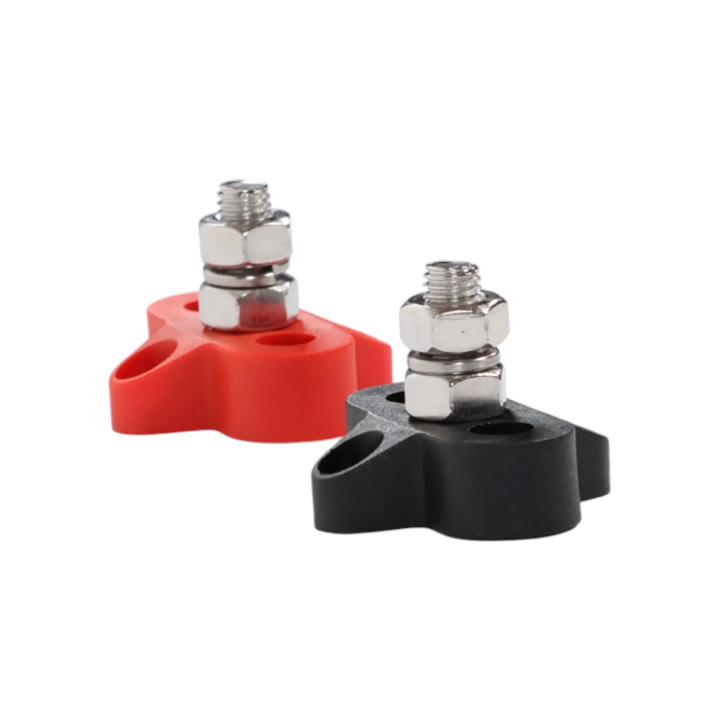 single post m6 terminal busbar compact design for 12v systems