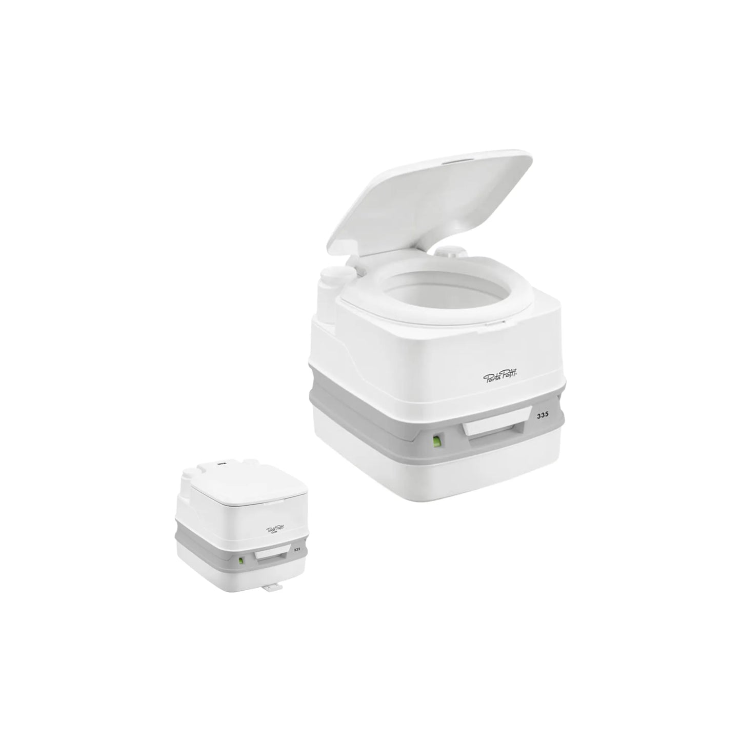 rv portable toilet thetford porta potti 335 compact model