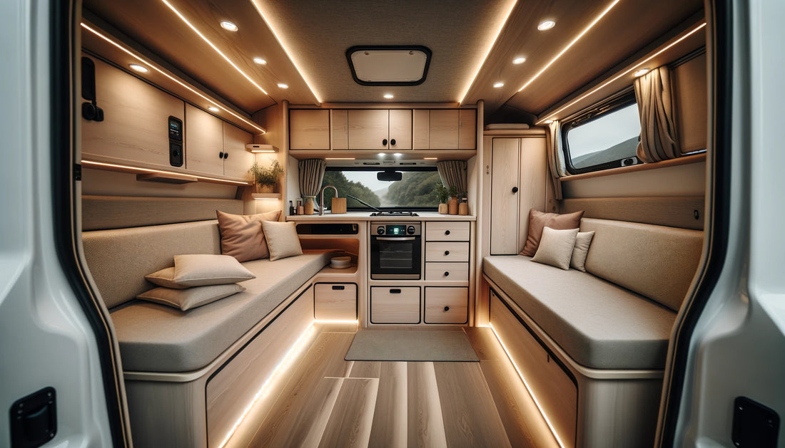 Lighting the Way: How Our Affordable 12 Volt Interior Lights Make Your Van Conversion a Breeze