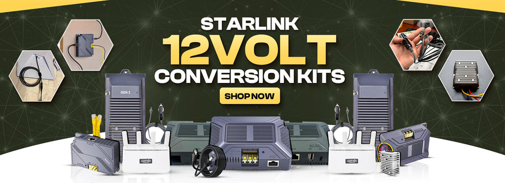 Starlink DC Conversion Kits and Accessories
