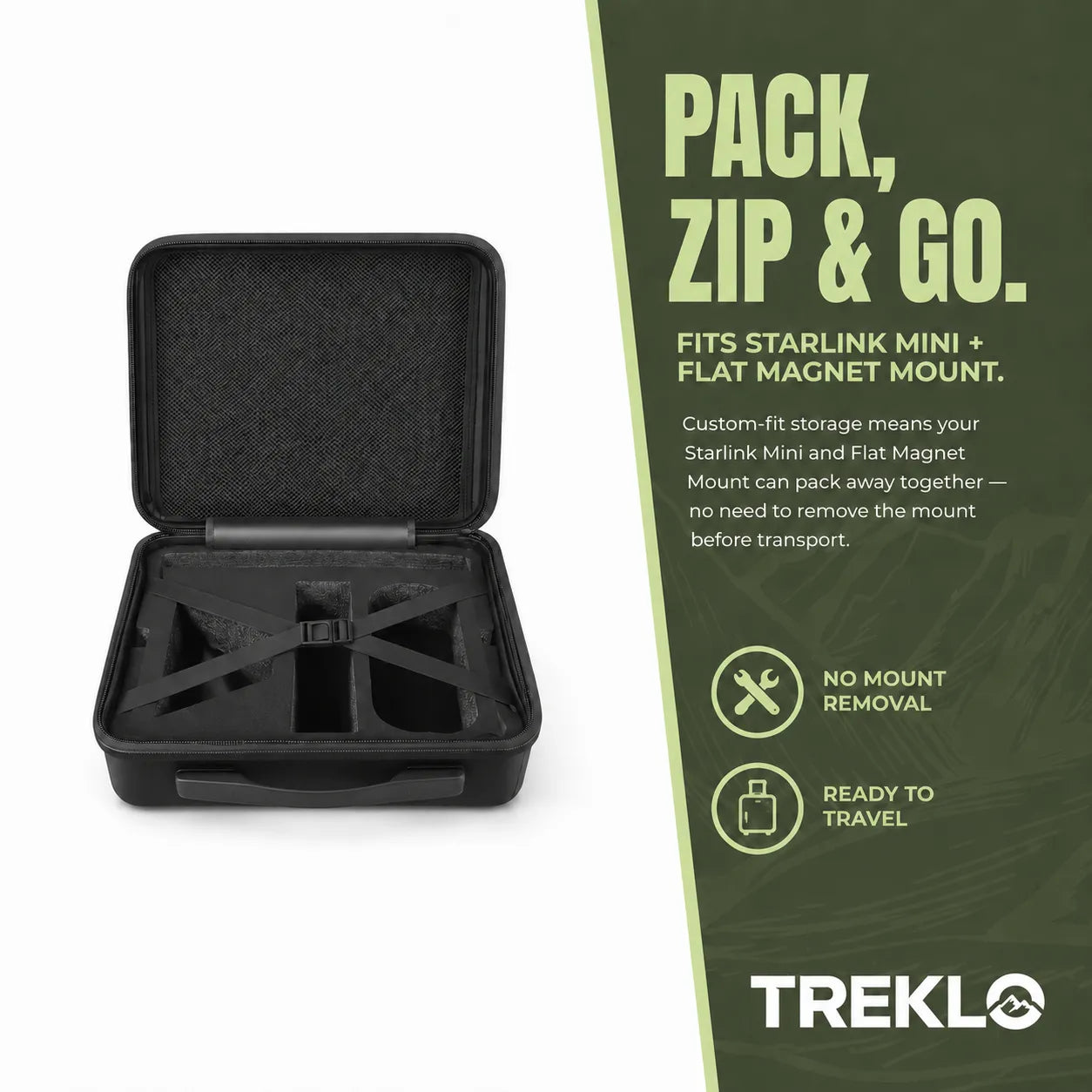 Starlink Mini Hard Zip Case