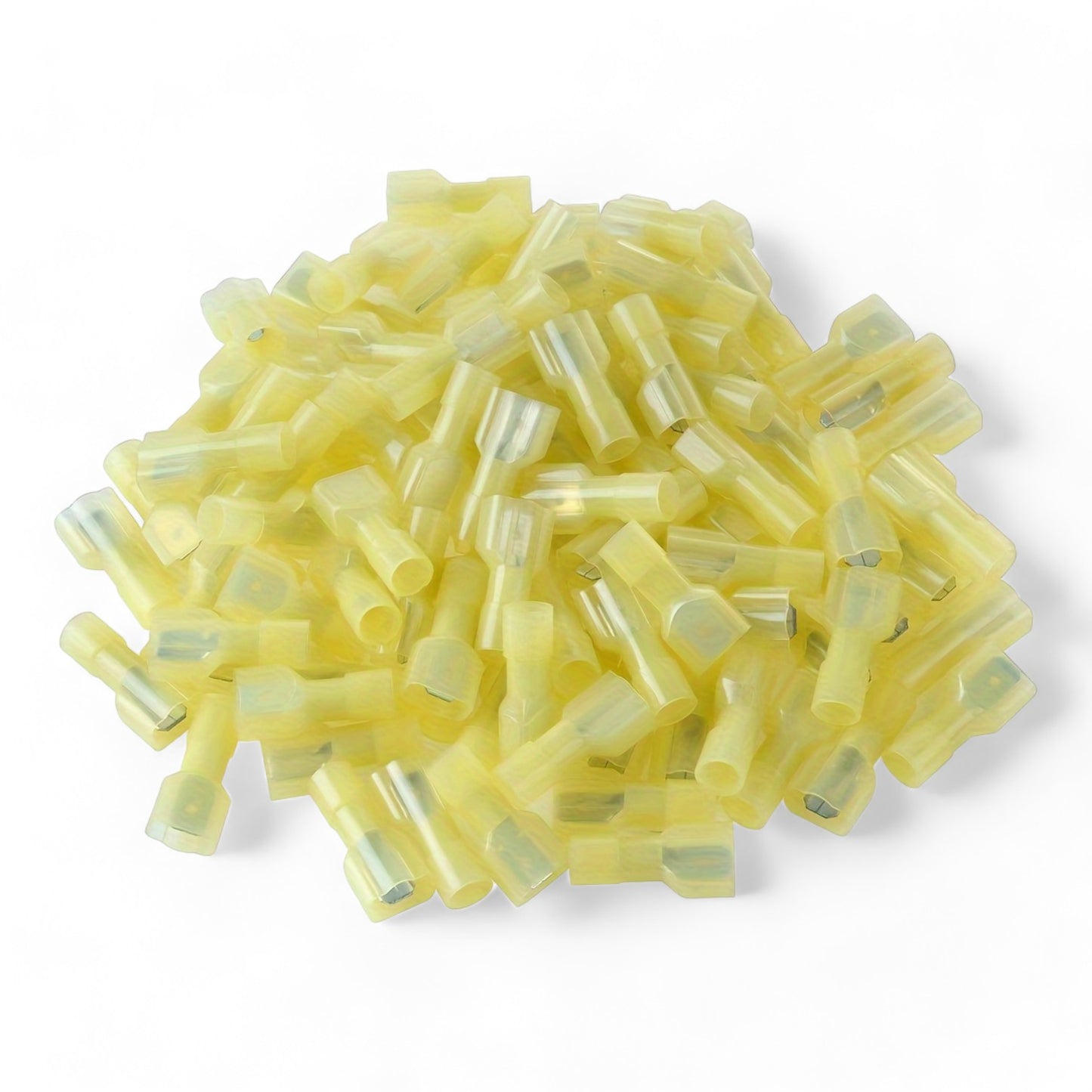 Yellow Insulated Female Disconnect, 4.0mm² to 6.00mm² Wire Size (Pack of 50)