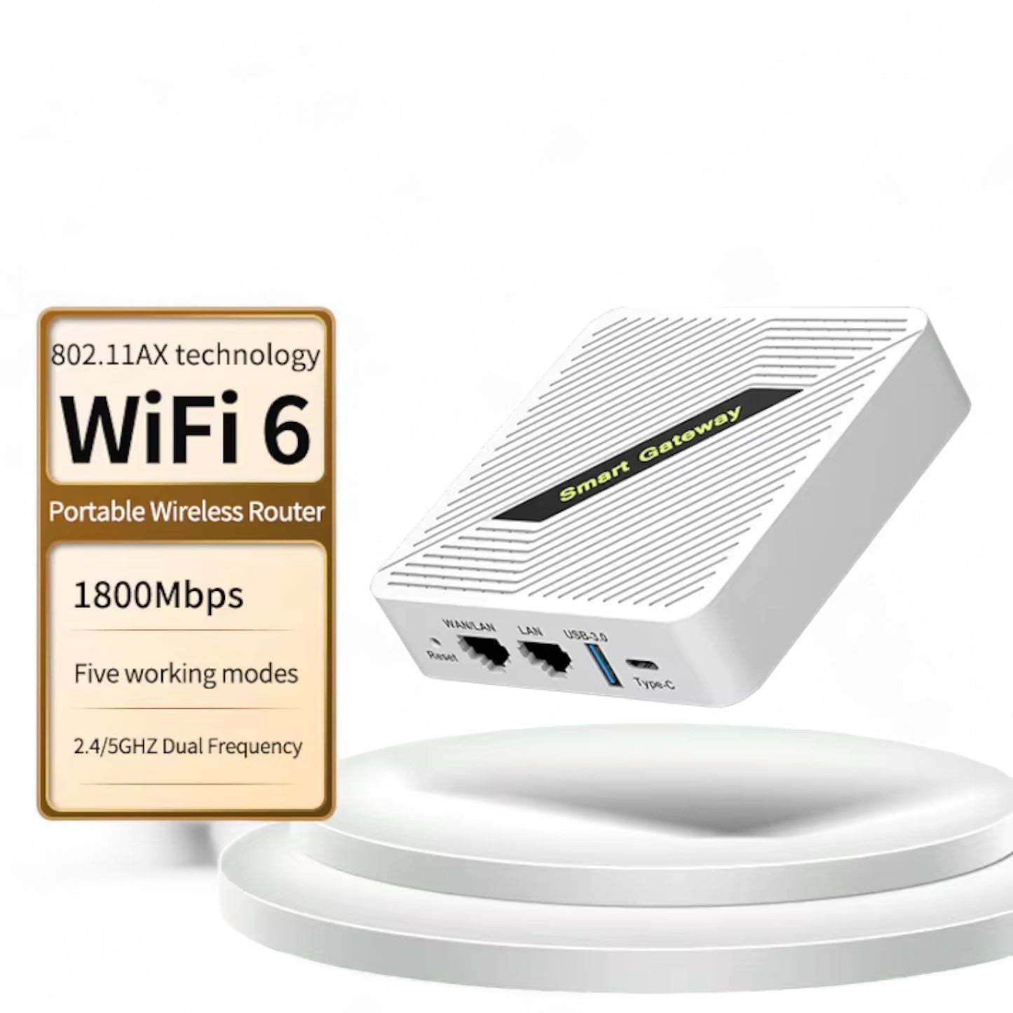 Mini WiFi 6 Router for Caravan & RV