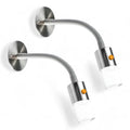Pair of Neo Aluminum Reading Lights with Dimming