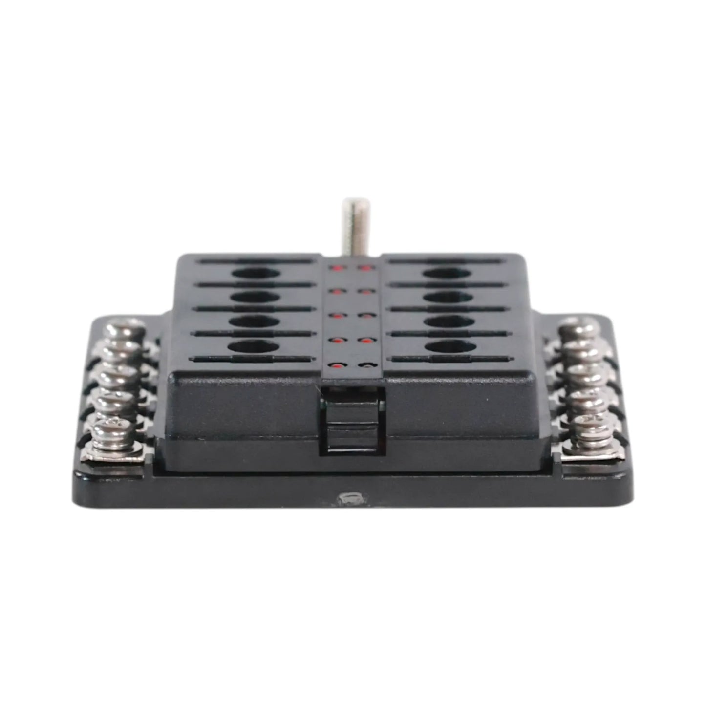 Campervan fuse distribution block with 10 circuits and LED indicators
