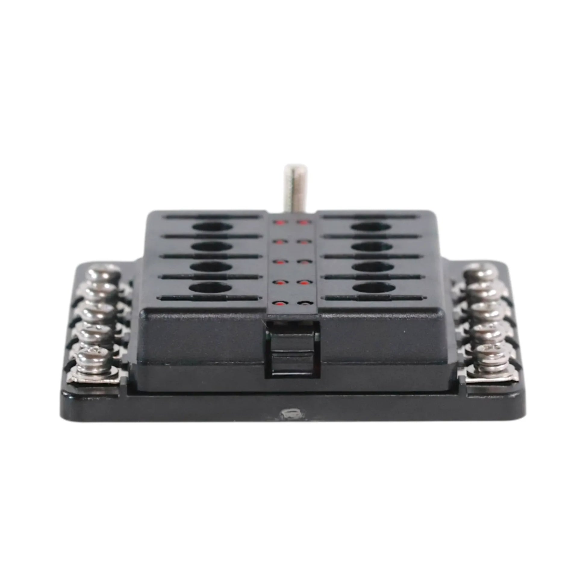 Campervan fuse distribution block with 10 circuits and LED indicators