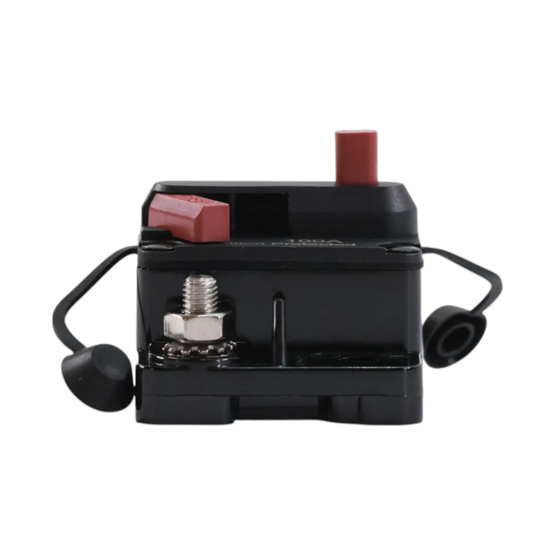 Resettable 100A circuit breaker for off grid power systems and vehicle installations