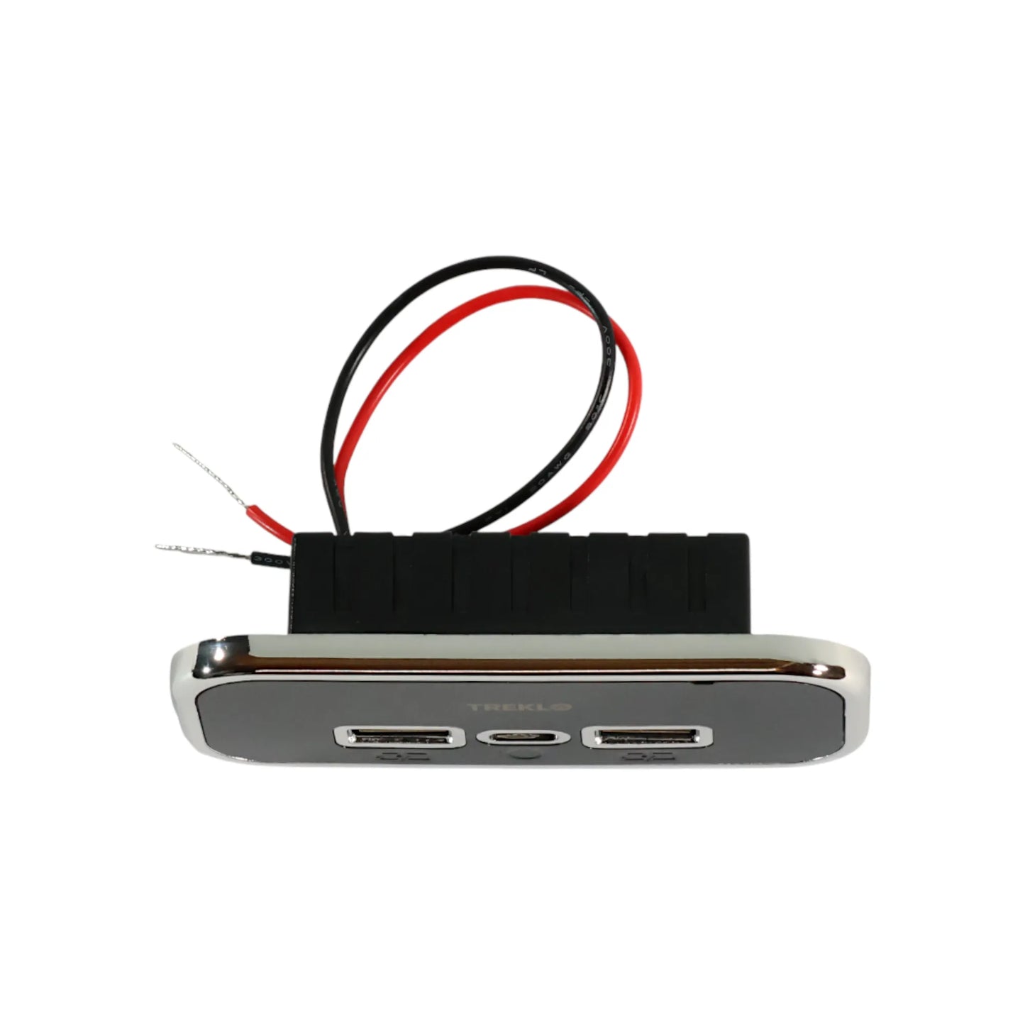 compact trio usb charger for 12v to 24v systems