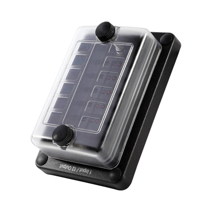 12 slot rear connect blade fuse block with led fault indicators