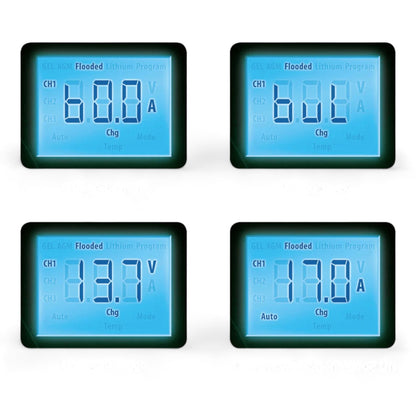 12V 40A charger connected to dual battery system