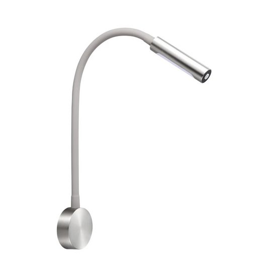 wall-mounted gooseneck LED reading light