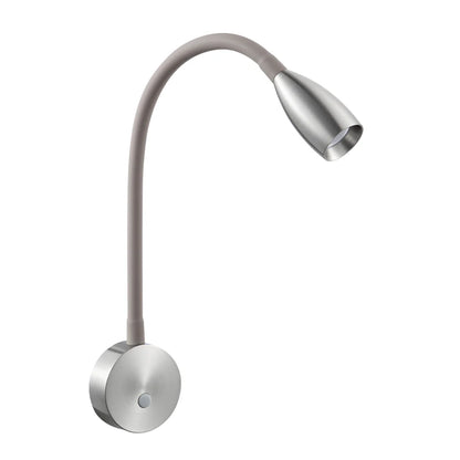 nickel wall-mounted LED reading light