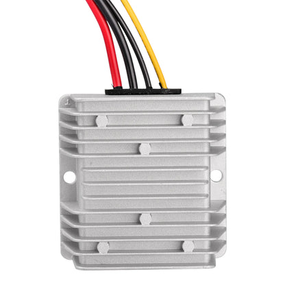 12–48V 3A DC-DC converter installed in campervan power project