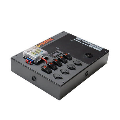 12v large control hub suitable for rv switch panels and multi circuit setups