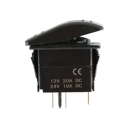12v on off rocker switch with single indicator light for campervan accessories