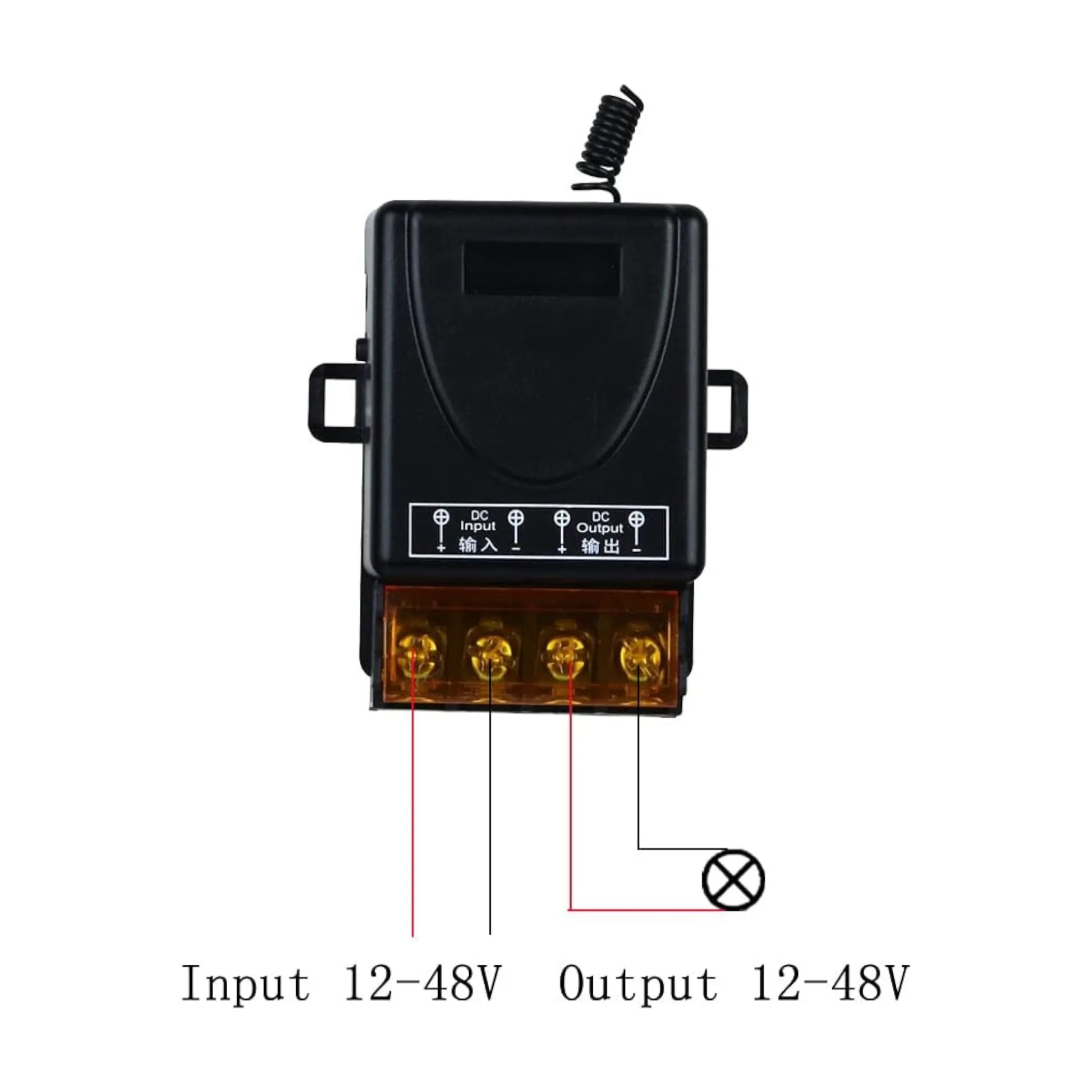12v wireless relay module with remote control for campervan and caravan power switching