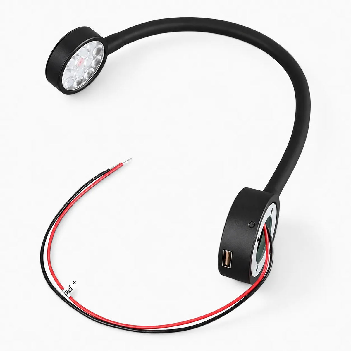 12v wall mounted reading light for caravan, campervan, and RV installations