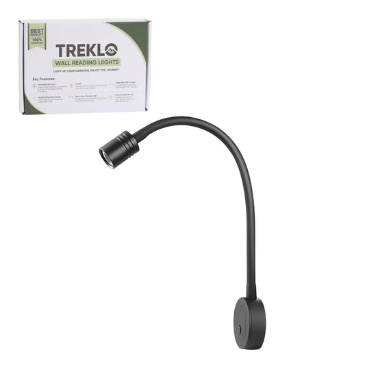 12v and 24v Pro dimmable wall reading light for caravan and campervan interiors