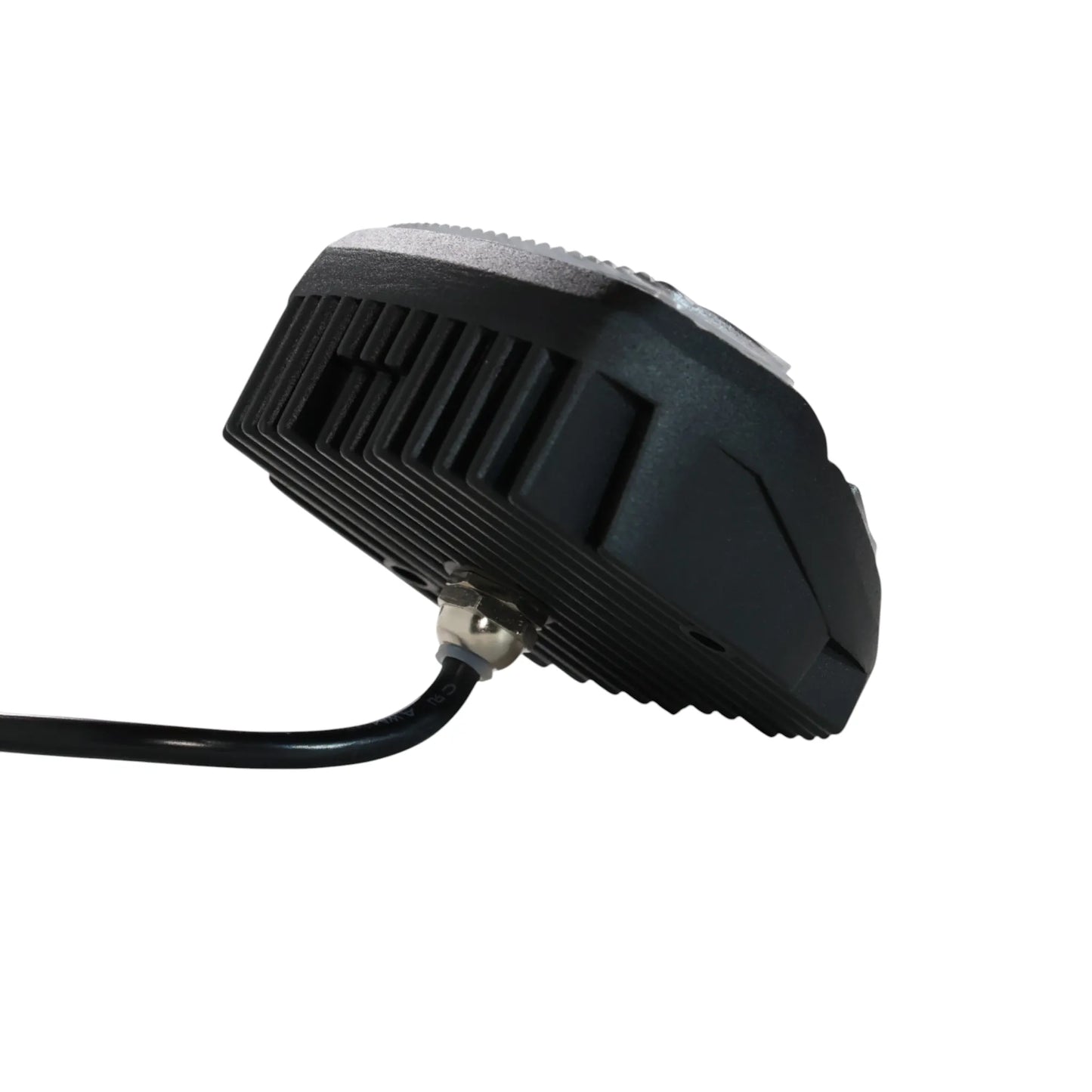 rugged 80mm site light shown with wiring