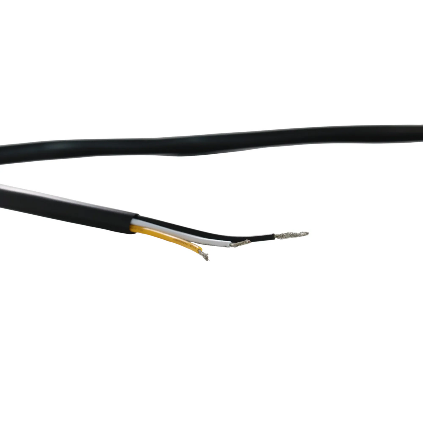 sleek black 36cm LED bar next to tools